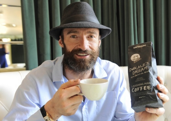 Hugh Jackman partners with an Ethiopian coffee farmer…and of course he made a film about it